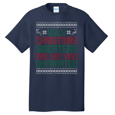 Funny Christmas For Ugly Sweater Party Tall T-Shirt