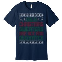 Funny Christmas For Ugly Sweater Party Premium T-Shirt