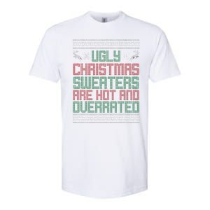 Funny Christmas For Ugly Sweater Party Softstyle CVC T-Shirt