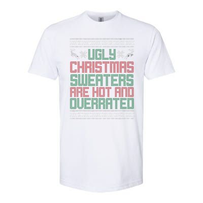 Funny Christmas For Ugly Sweater Party Softstyle CVC T-Shirt