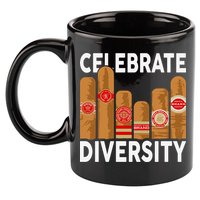 Funny Cigar 11oz C Handle Ceramic Mug