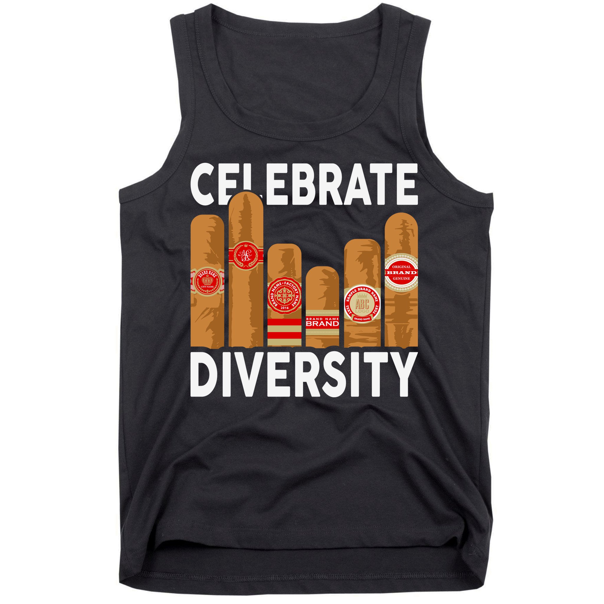 Funny Cigar Tank Top