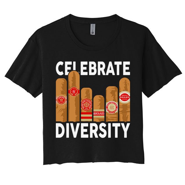 Funny Cigar Crop Top