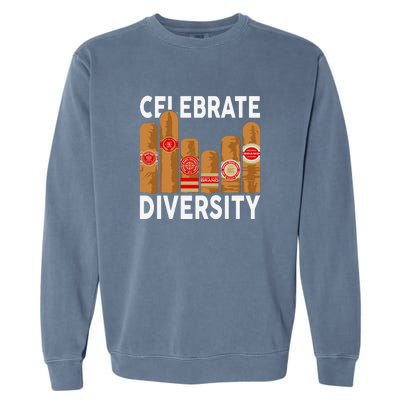 Funny Cigar Garment-Dyed Sweatshirt