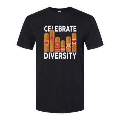 Funny Cigar Softstyle CVC T-Shirt