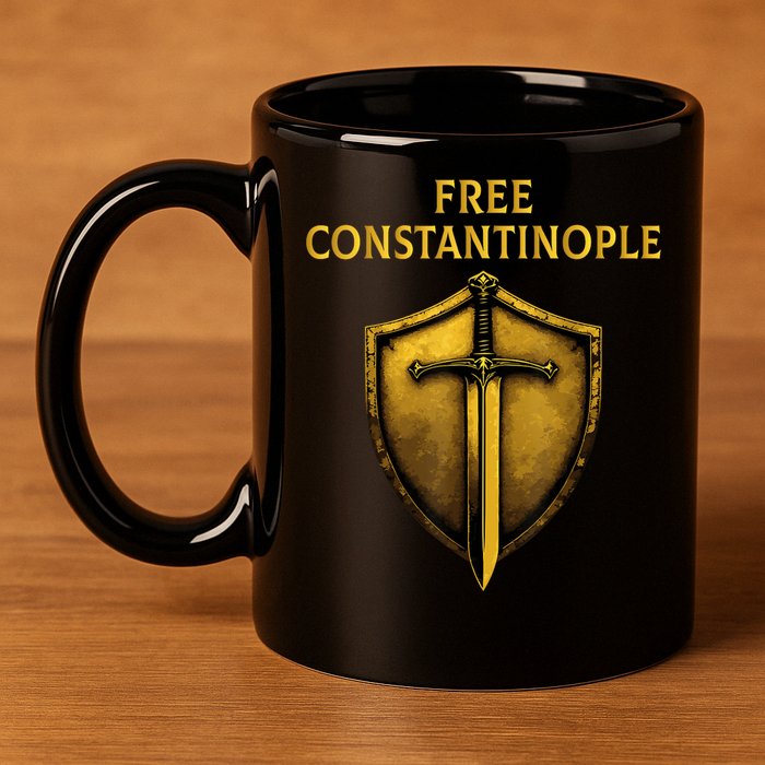 Free Constantinople 11oz C Handle Ceramic Mug