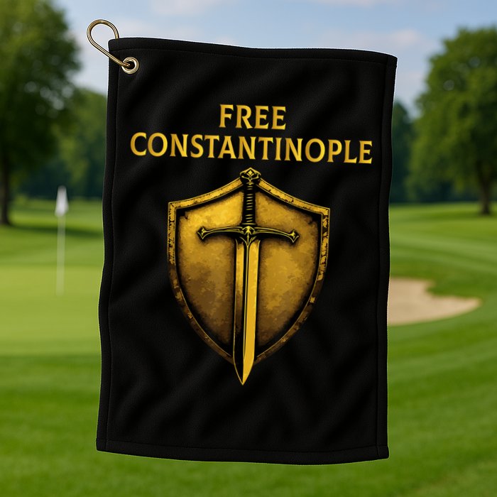 Free Constantinople Golf Towel