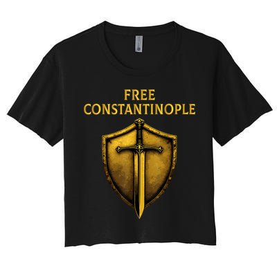Free Constantinople Women's Crop Top Tee