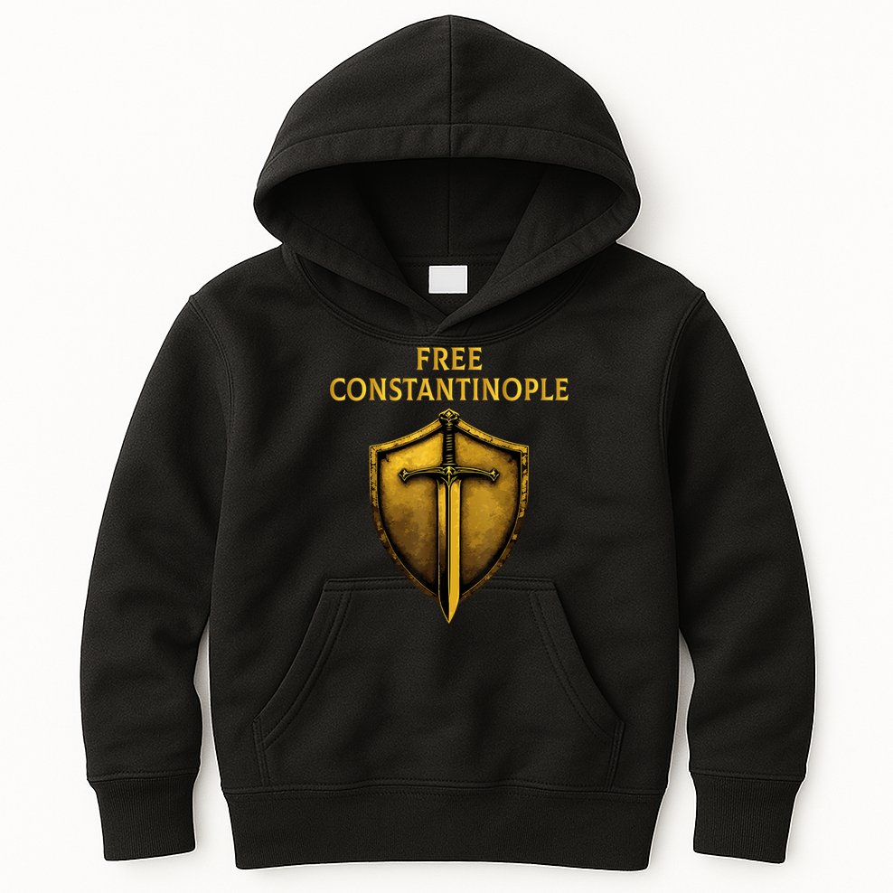 Free Constantinople Kids Hoodie