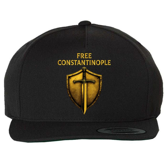 Free Constantinople Wool Snapback Cap