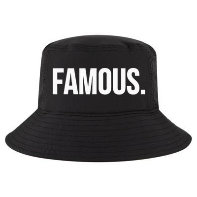 Famous Celebrity Cool Comfort Performance Bucket Hat