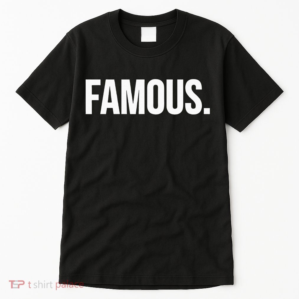 Famous Celebrity Tall T-Shirt