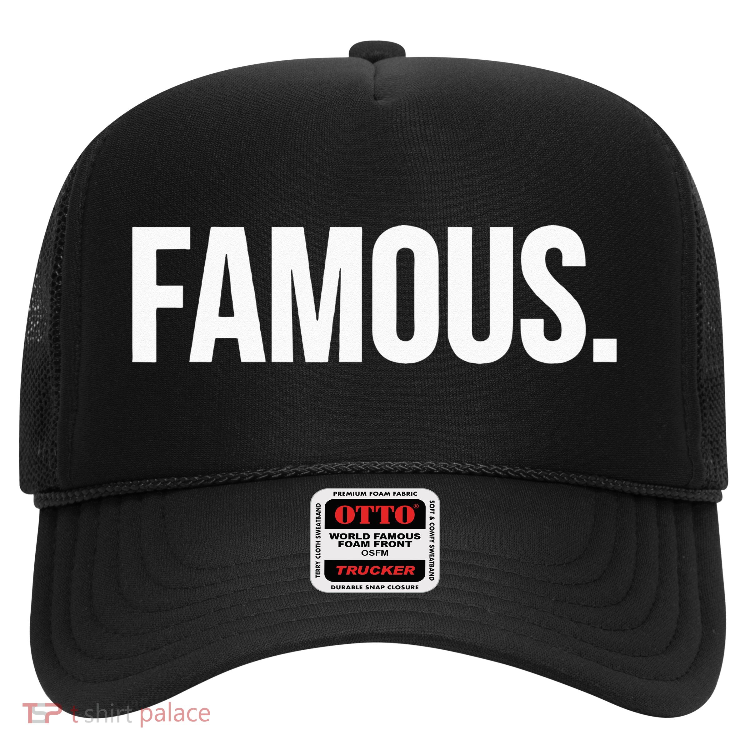 Famous Celebrity Trucker Hat