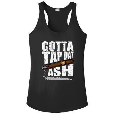 Funny Cigar Ladies PosiCharge Competitor Racerback Tank