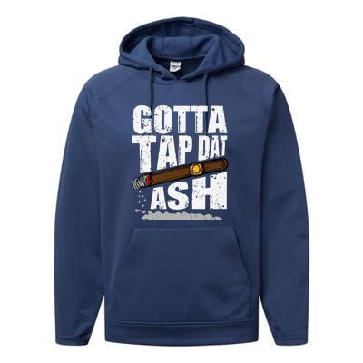 Funny Cigar Performance Fleece Hoodie