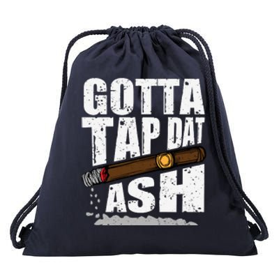 Funny Cigar Drawstring Bag