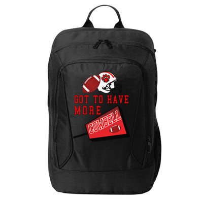 Football Cowbell City Backpack