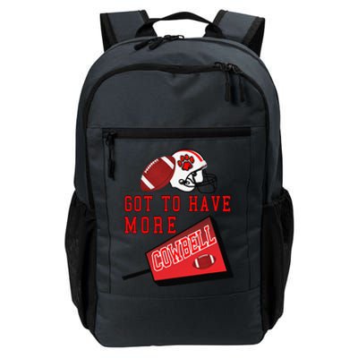 Football Cowbell Daily Commute Backpack