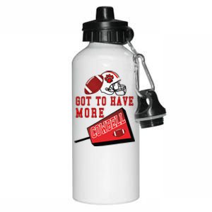 Football Cowbell Aluminum Water Bottle