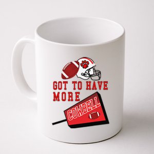 Football Cowbell Coffee Mug