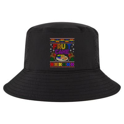 Fruit Cake Funny Ugly Christmas Lgbt Cool Gift Cool Comfort Performance Bucket Hat