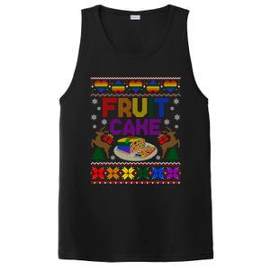 Fruit Cake Funny Ugly Christmas Lgbt Cool Gift PosiCharge Competitor Tank