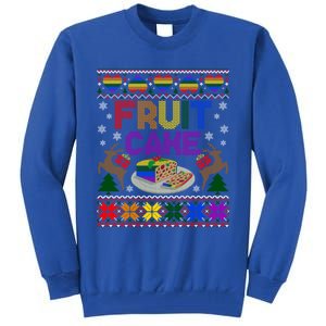 Fruit Cake Funny Ugly Christmas Lgbt Cool Gift Tall Sweatshirt