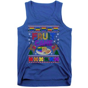 Fruit Cake Funny Ugly Christmas Lgbt Cool Gift Tank Top