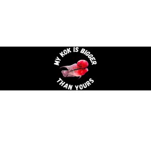 Flowerhorn Cichlid Funny Design Bumper Sticker