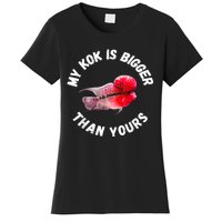 Flowerhorn Cichlid Funny Design Women's T-Shirt