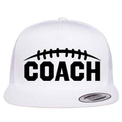 Football Coach Flat Bill Trucker Hat