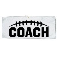 Football Coach Large Microfiber Waffle Golf Towel