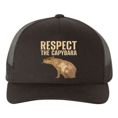Funny Capybara For Women Cavy Rodent Capybara Lover Yupoong Adult 5-Panel Trucker Hat
