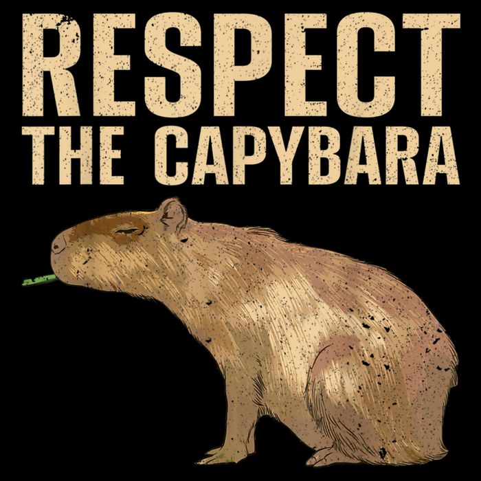 Funny Capybara For Women Cavy Rodent Capybara Lover Bucket Hat