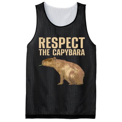 Funny Capybara For Women Cavy Rodent Capybara Lover Mesh Reversible Basketball Jersey Tank