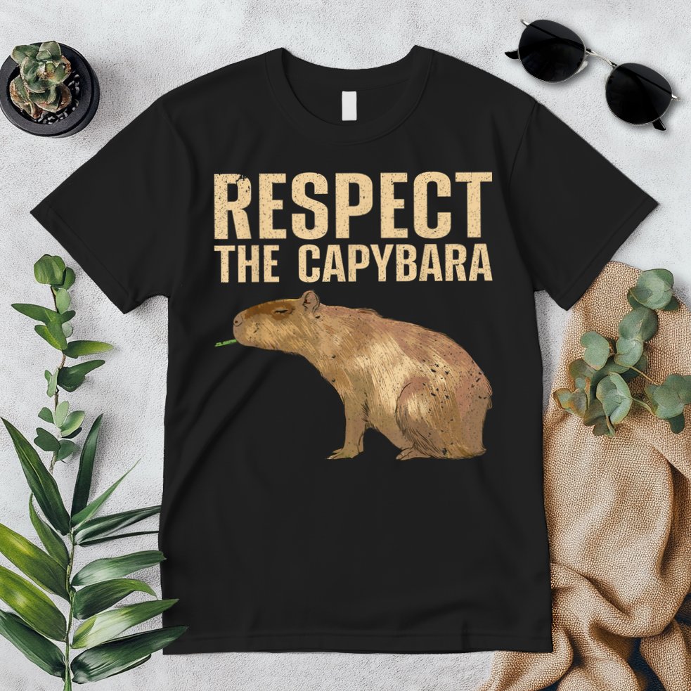 Funny Capybara For Women Cavy Rodent Capybara Lover Premium T-Shirt
