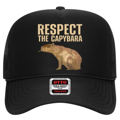 Funny Capybara For Women Cavy Rodent Capybara Lover Trucker Hat