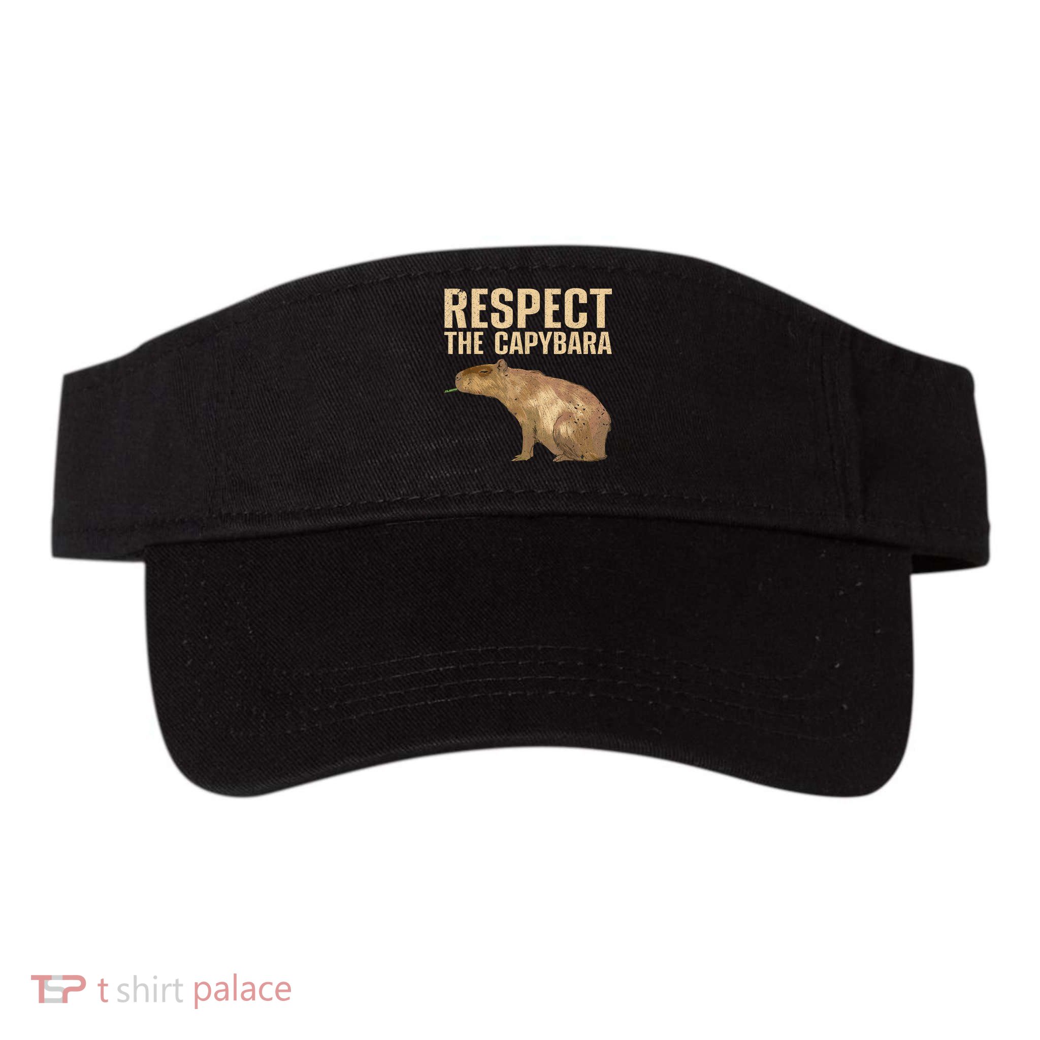 Funny Capybara For Women Cavy Rodent Capybara Lover Visor
