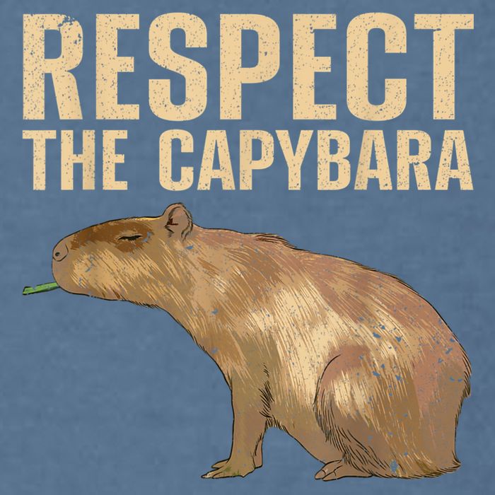 Funny Capybara For Women Cavy Rodent Capybara Lover Garment-Dyed Sweatshirt