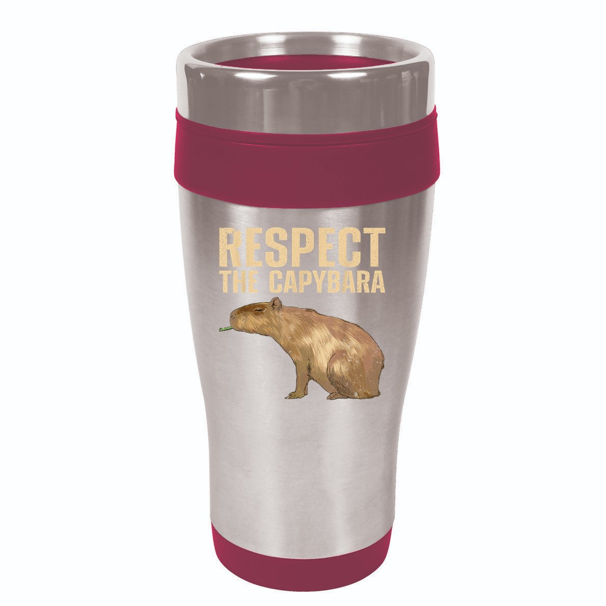 Funny Capybara For Women Cavy Rodent Capybara Lover 16oz Travel Tumbler