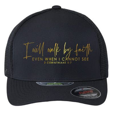 Faith Christian Flexfit Unipanel Trucker Cap