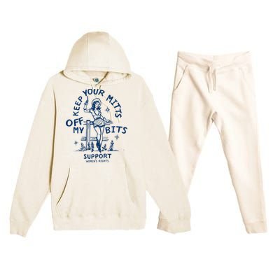 Feminist Cowgirl Feminism Female Premium Hooded Sweatsuit Set