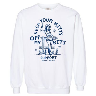 Feminist Cowgirl Feminism Female Garment-Dyed Sweatshirt