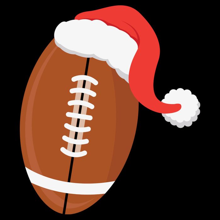 Football Christmas Funny Santa Hat Xmas Sports Holiday Womens Tank Top