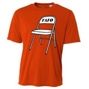 Folding Chair Fafo Alabama Meme Boat Brawl Funny Cooling Performance Crew T-Shirt