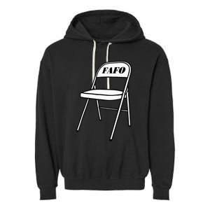 Folding Chair Fafo Alabama Meme Boat Brawl Funny Garment-Dyed Fleece Hoodie