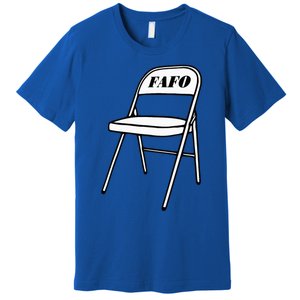 Folding Chair Fafo Alabama Meme Boat Brawl Funny Premium T-Shirt