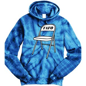 Folding Chair Fafo Alabama Meme Boat Brawl Funny Tie Dye Hoodie