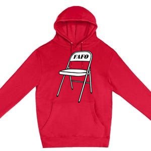 Folding Chair Fafo Alabama Meme Boat Brawl Funny Premium Pullover Hoodie