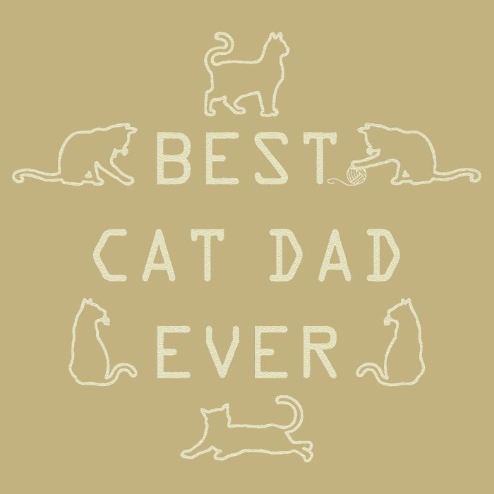 Feline Cat Father Kitty Dad Fathers Day Meow Cooling Performance Crew T-Shirt